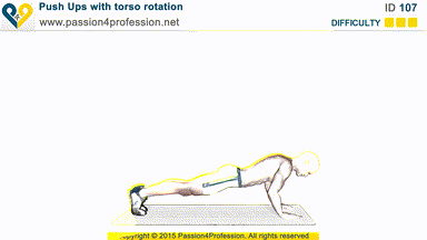 Push Up and Rotation